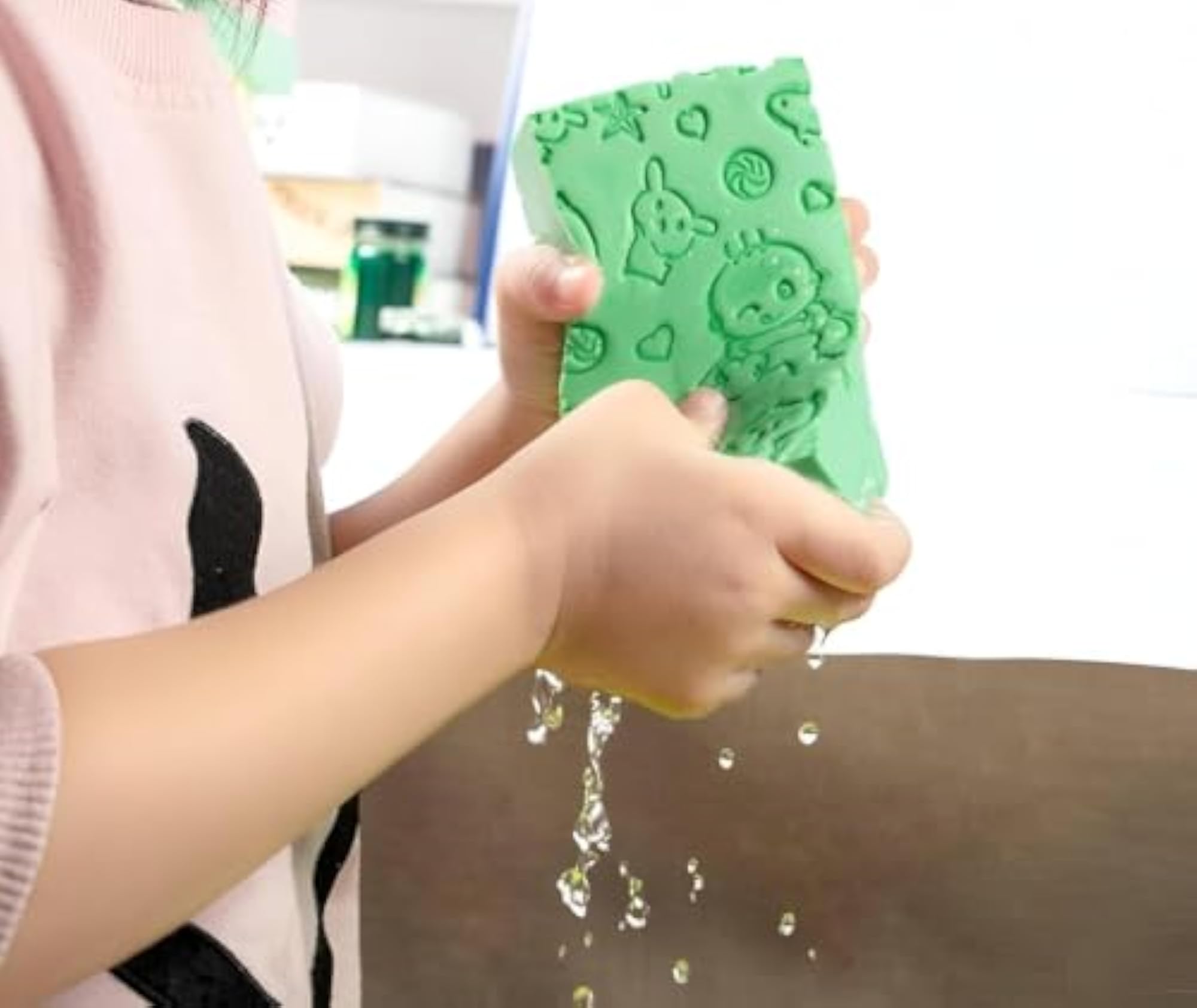 Ultra Soft Bath Sponge for Kids and Adults, Gentle Exfoliator