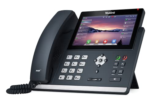 Teléfono IP Yealink T48U con Adaptador de Corriente miniatura 5