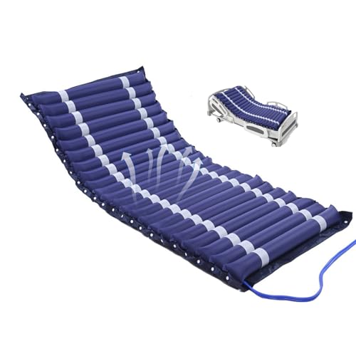Genérico Colchón Antiescaras Individual 195x90cm, Colchón con Presión Alterna, Impermeable Capacidad De Carga:135 Kg, para Hospitales, Camas De Hospital Y Camas De Enfermería,Armada
