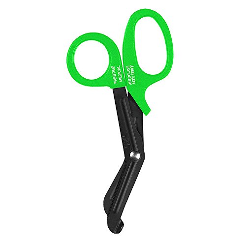 Prestige Medical Fluoride Scissor, Neon Green, 5 1/2 Inch