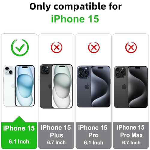 Coque iPhone 15 Gorilla Cover armure métal noir robuste