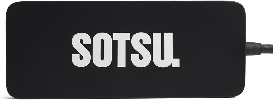 SOTSU USB-C Hub | Dual Display 4K: HDMI + USB-C | 10 in 1 Docking Station | USB-A 3.0 * 2 | 100W PD | Gigabit Ethernet | SD/TF | Sutiable for MacBook/DELL/HP/Lenovo/Surface/iPad/Tablet