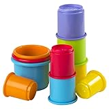 La torre alcanza: 63,5 cm PlayGo - Set cubos apilables, 10 piezas (42012)
