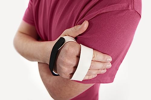Image of Rolyan Polyform Thermoplastic Splinting Material, Solid, Custom Rigid Splint Fabrication for Elbow, Functional Positioning, Latex Free, 1 /8 inch x 18 inch x 24 inch, Single Sheet, White