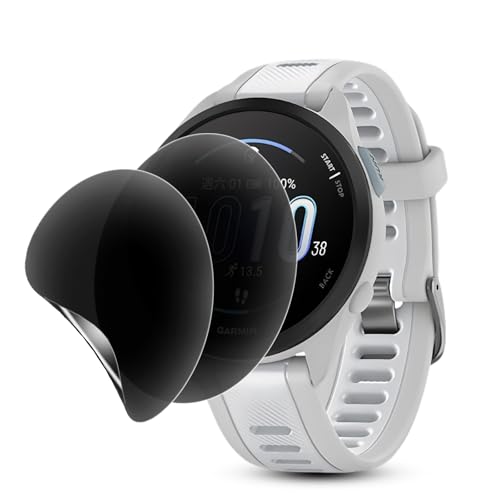 �y�`�����h�~ 2���Z�b�g�zFor GARMIN Forerunner 165/165 Music �t�B���� �`�����h�~ �L�Y�h�~ For Forerunner 165 �ی�t�B���� �`�����h�~ �v���C�o�V�[�t�B���� TPU�f�� 3D�݌v �����h�~ �C�A���X