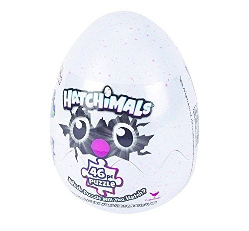 SpinMaster Unknown Hatch Egg Puzzle, White