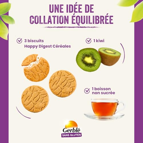 Biscuit Céréales Sans Gluten Happy Digest Gerble La Boîte De - vue 3