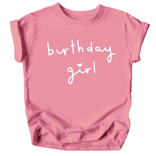 Olive Loves Apple Birthday Girl with Heart Basic Birthday T-Shirts for Any Age Birthday4