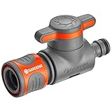 GARDENA(ガルデナ)バルブ付きコネクター 水流調整・止水用 18267-20 製品保証:最大5年