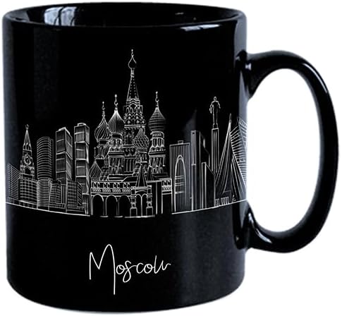 Miniatura 473 de Taza de cerámica Madrid Spain Skyline, taza blanca de recuerdo de Europa de 11 onzas, taza de café personalizada, regalo para cumpleaños, taza