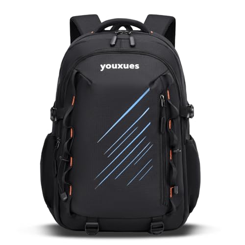 Amythe Mochila Escolar Adolescente 12+ Años – Mochila Colegio Casual Hombre Joven – Camuflaje Ligera Impermeable Gran Capacidad – Para Instituto, Universidad, Viajes y Uso Diario