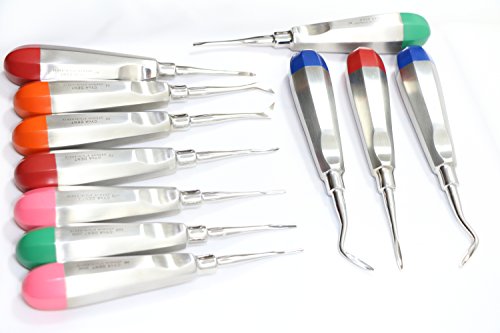 New German 11 Ea Dental Elevators Extraction Extracting Dental Instruments #TOP26