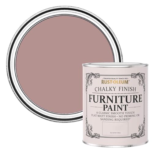 Rust-Oleum Pink Upcycled Furniture Paint in Chalky Finish - Heartfelt 750ml