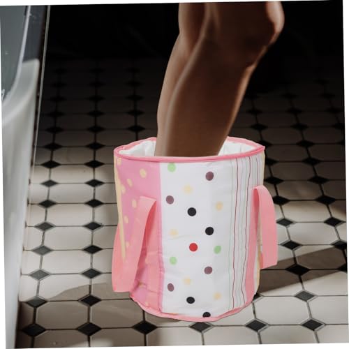 Cubeta Plegable Térmica para Spa de Pies Rosa DECHOUS miniatura 5