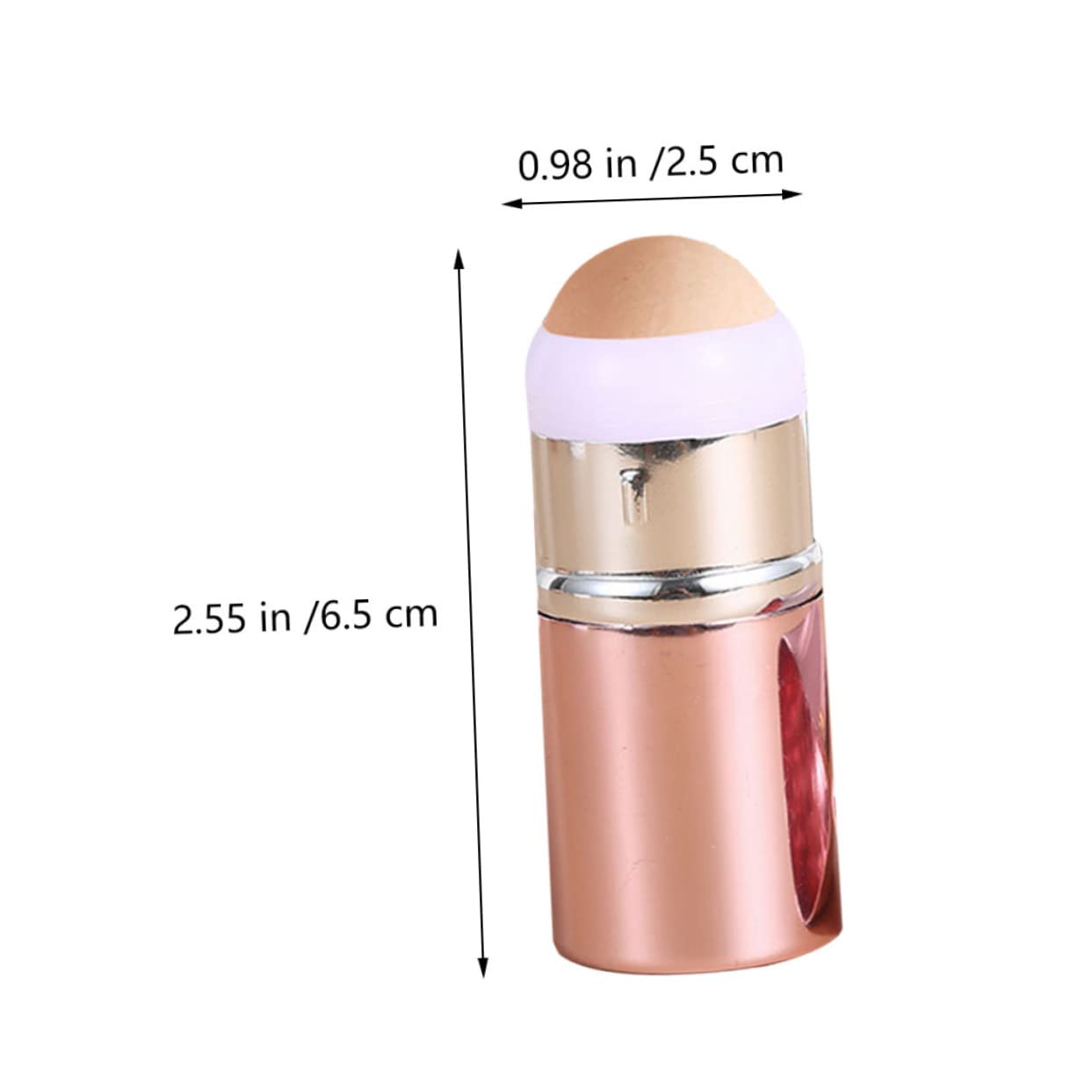 Beatifufu Facial Skin Oil Absorbing Stick Volcanic Stone Roller Face Skin Care Tool