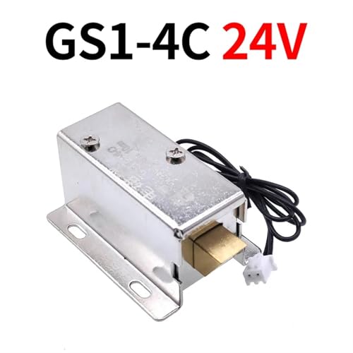 Serrure de commande électrique 12V 24V à cadre électro-aimant pour verrouillage automatique