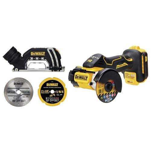 DEWALT DCS438BR 20V MAX XR Brushless Lithium-Ion 3 in. Cordless Cut-Off Tool (Tool Only) (Renewed)