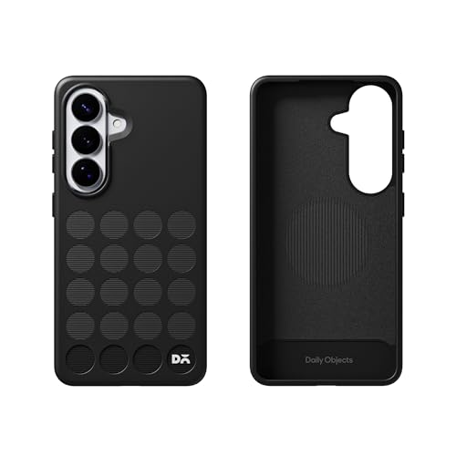Image of DailyObjects Samsung Galaxy S26 Plus Stack Signature Magnetic Case Cover|Compatible with Magnetic|Camera & Body Protection|Shock /Scratch Proof|Dual Hybrid Protection| Wireless Charging - Carbon Black