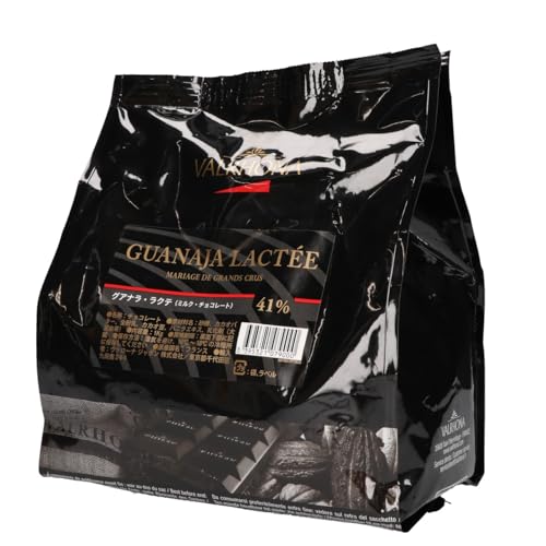 ヴァローナ グアナララクテ 41% ミルクチョコレート フェーブ, 1kg
