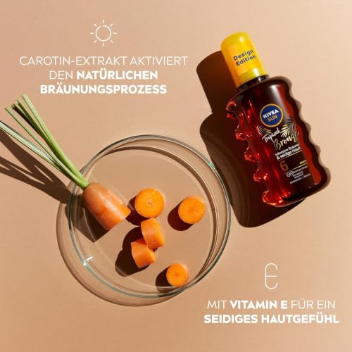 NIVEA SUN Tropical Bronze Öl-Spray, LSF 6, 200 ml – Ansicht 3