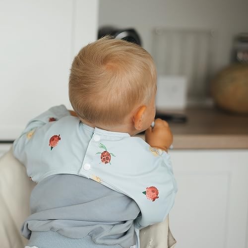 J.Børn BLW Long Sleeve Baby Feeding Bib 6-12M - Image 2