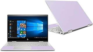MightySkins Skin Compatible With HP Envy x360 Convertible 15" (2018) - Solid Lilac