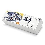 [Moiiss] スターウォーズ 眼鏡ケース メガネケース おしゃれ 革 コンパクト 軽量 マグネット式 メガネ抜き含む かわいい 人気