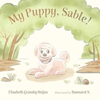 My Puppy, Sable! Audiolibro Por Elisabeth Grassby Stefan arte de portada