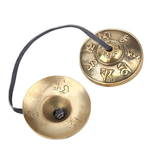 Tibetan Bell, handgemaakte Tibetaanse meditatie Bell boeddhistisch percussie-instrument(#2) - Image 6