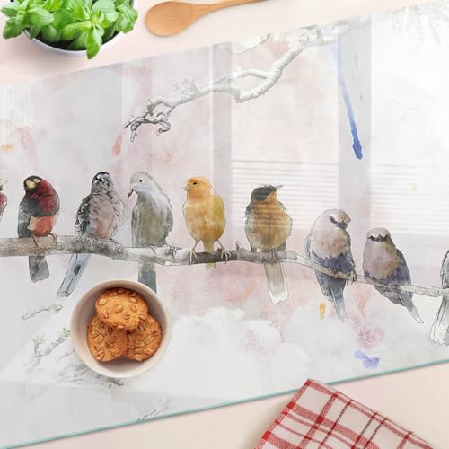 Planche à découper oiseaux sur la branche pour embellir votre plan de travail - 5