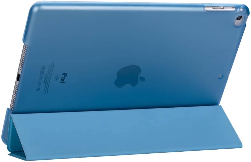 Case For Apple iPad Mini 4th Generation (2015) and For Apple iPad Mini 5th Generation (2019) Smart Magnetic Stand Cover with Auto Wake/Sleep (Aqua) - Image 3