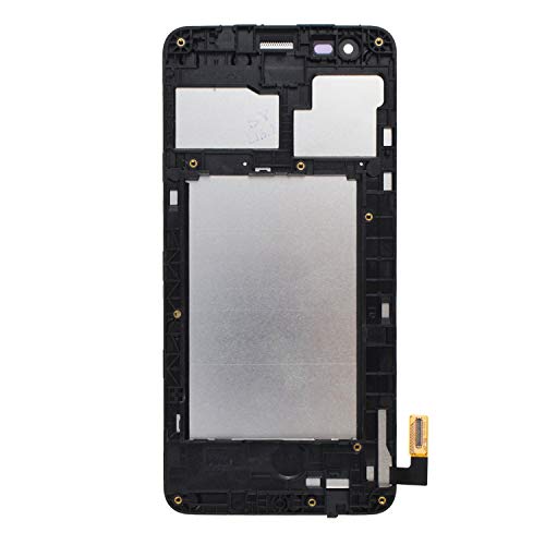 Image of Display Touch Screen Assembly with Frame Replacement for LG K4 2017 Black