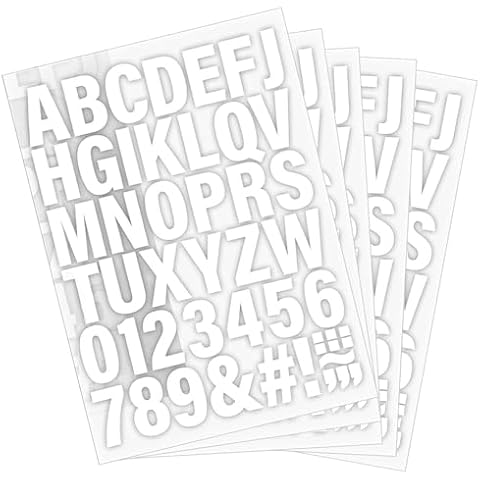 Iron on Letters for Personalised Clothing Cover