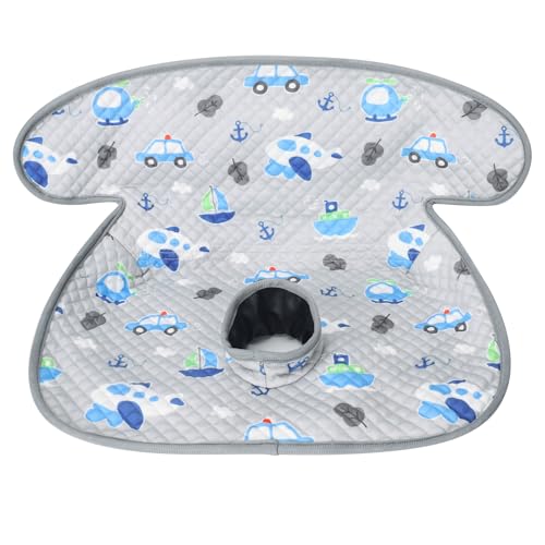 Image of INFANZIA Dry Seat,Car Seat Protector Waterproof Carseat Liner Potty Training Toddlers, Baby and Infants, Piddle Pad for Carseats Strollers (Gray Plane Car, 1 Pack)