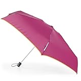 totes Trx Manual Light-N-Go Trekker Umbrella, Strawberry/Orange, One Size