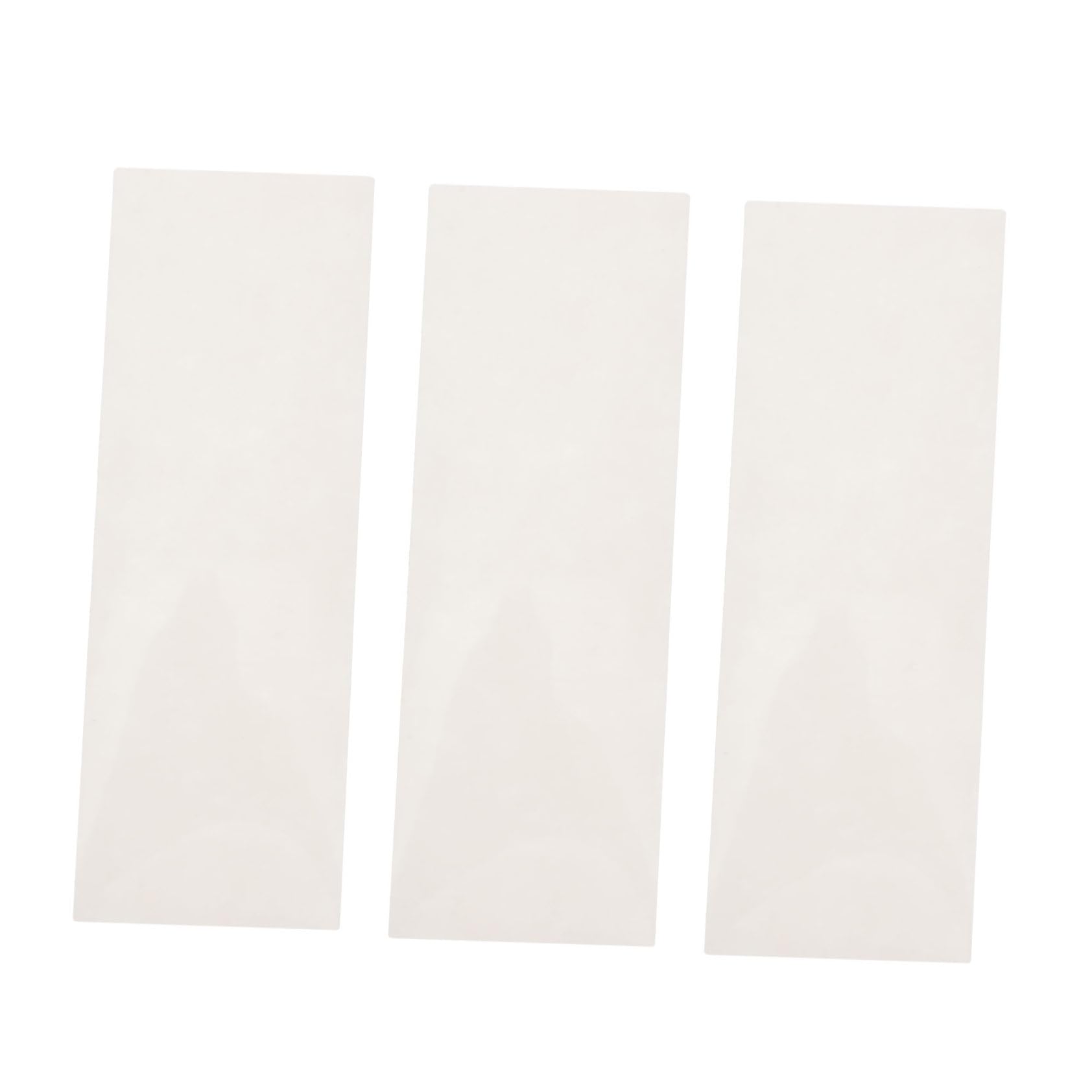 KOMBIUDA 3 Sheets Skid Grip Stickers for Finger Skateboards Self Adhesive Tape Transparent Non Scratch Design for Training and Competitions