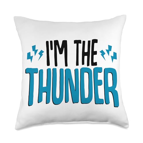The Thunder The Ligthning - Funny Couple Matching Throw Pillow