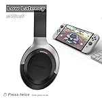 LC30Pro Hybrid Active Noise Cancelling Headphones Over Ear, 100H Playtime Wireless Bluetooth Headphones with Mic, HiFi Audio, 3 EQ Modes, Low Latency, Foldable for Gaming/Travel/Office - Image 3