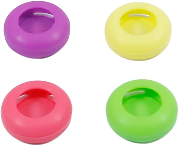 Personalized Nonslip Thumb Grips Joystick Covers Pack 4, Compatible with for Xbox 360 / Playstation 4 PS4 Wireless & Wired Controllers, New Colorful SPT2 Soft Silicone Analog Joy Stick Caps