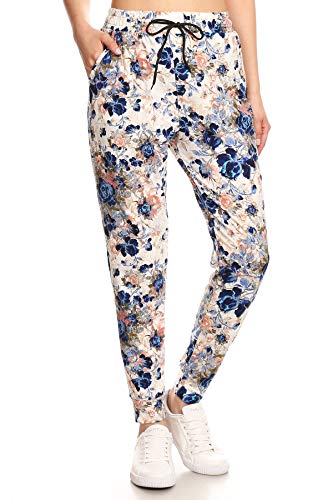 Image of Leggings Depot Premium Jogger Women's Popular Print High Waist Track Pants(S-XL)