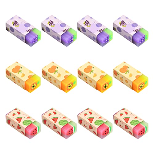 Gomme Profumate Per Bambini - 6 Pezzi Con Forma Di Frutta, Colorate E Divertenti - Foto 12