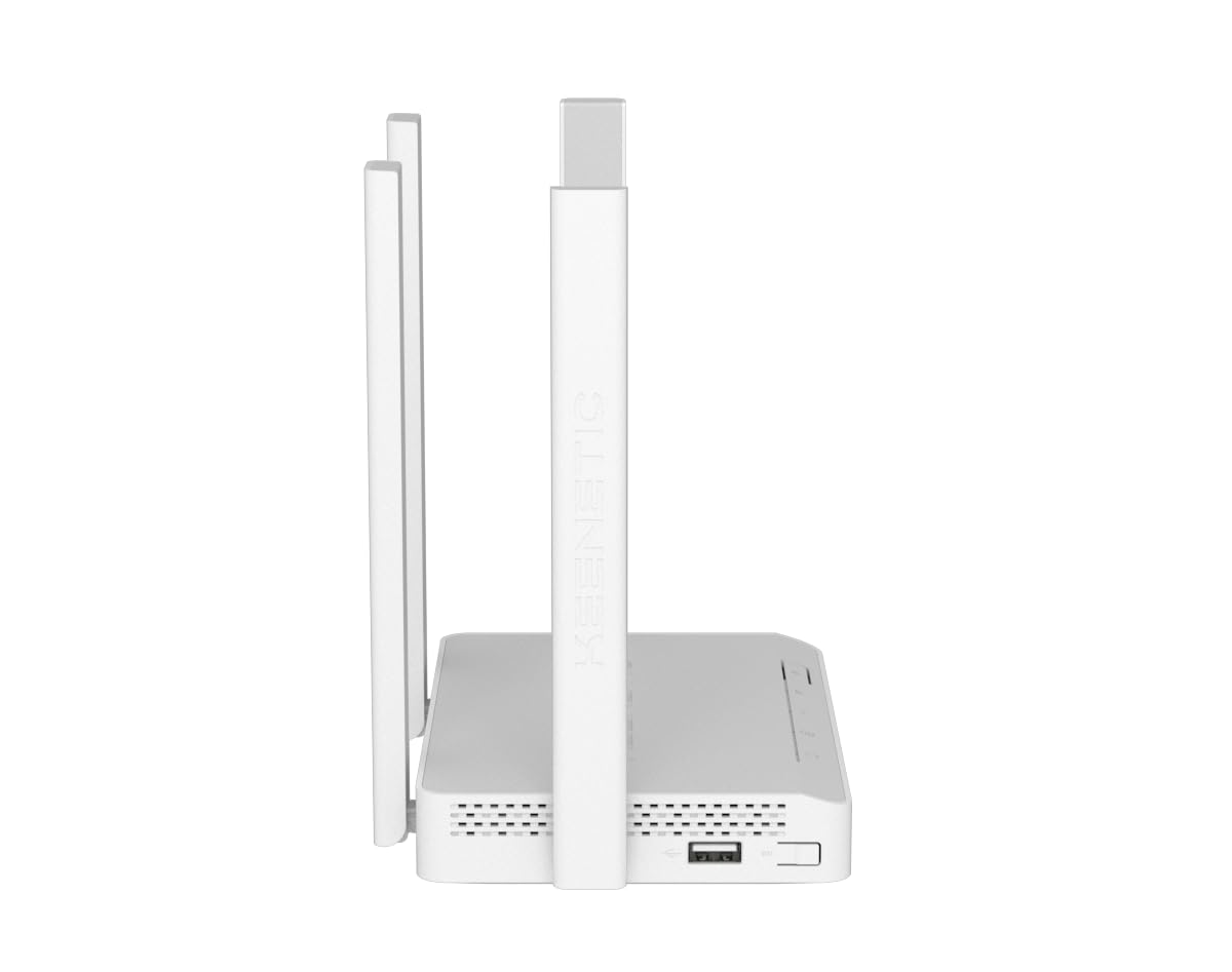 Keenetic Skipper (KN-1913) AC1200 Mesh Wi-Fi 5 Router with a 4-Port Gigabit Smart Switch and USB Port
