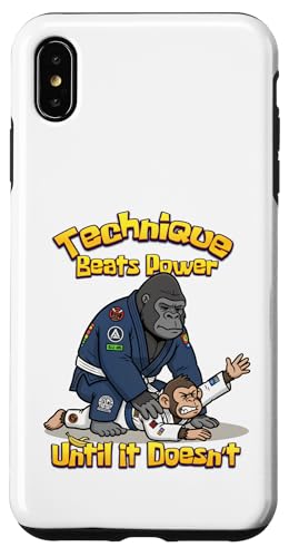 Technique Beats Strength - ʔBJJSfUC X}zP[X iPhone XS Max p