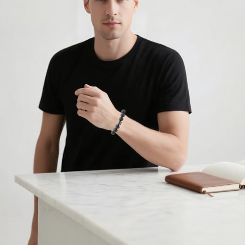 Anti Alcohol Bracelet, Adjustable Anti-Alcohol Bracelet to Reduce the Urge to Drink Cravings, Reduce the Urge to Drink Relieve Anxiety and Stress for Women Men4