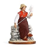 Collection : 9 cm Arterra - Santons de Provence - Fileuse - Collection 9 cm