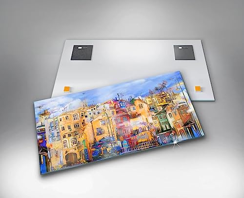 Image Décoration murale en Verre coloré Durable 140x70cm Wallfluent - 2
