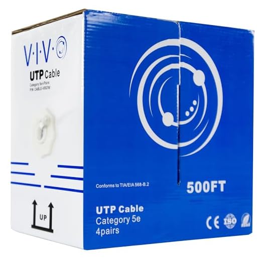 VIVO 500ft Cat5e Bulk Ethernet Wire