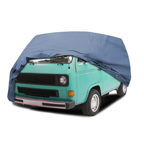 DaShield Ultimum Series Car Cover for Volkswagen Transporter Vanagon Van Camper Semi Custom Fit Full Coverage All Weather Pollution, Dust, Sun, All Weather Protection