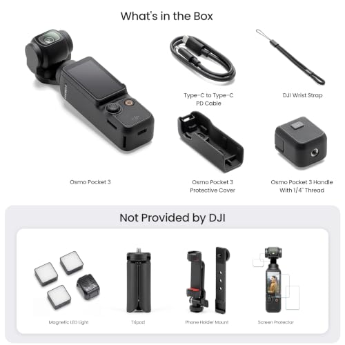 Image of DJI Osmo Pocket 3 Live Stream Bundle, Vlogging Camera with 1'' CMOS Sensor