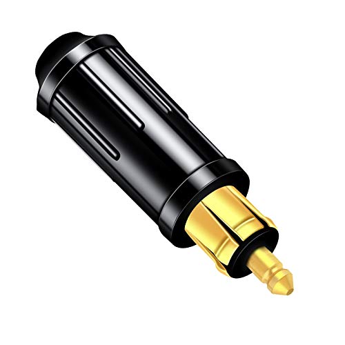 Image of 3 PCS SAE Connector, Cigarette Lighter Accessory Plugs DIN, Plug to SAE Adapter Connector for BMW, DIN Hella Plug 12v Cigarette Lighter Adapter Connector for BMW